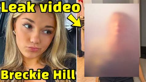 breckie hill leaks shower|Breckie Hill claims her ex